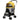 2-in-1 hondenbuggy hondentrolley tot 10 kg inklapbaar draagtas mand onderop 82 cm x 49,5 cm x 98 cm geel