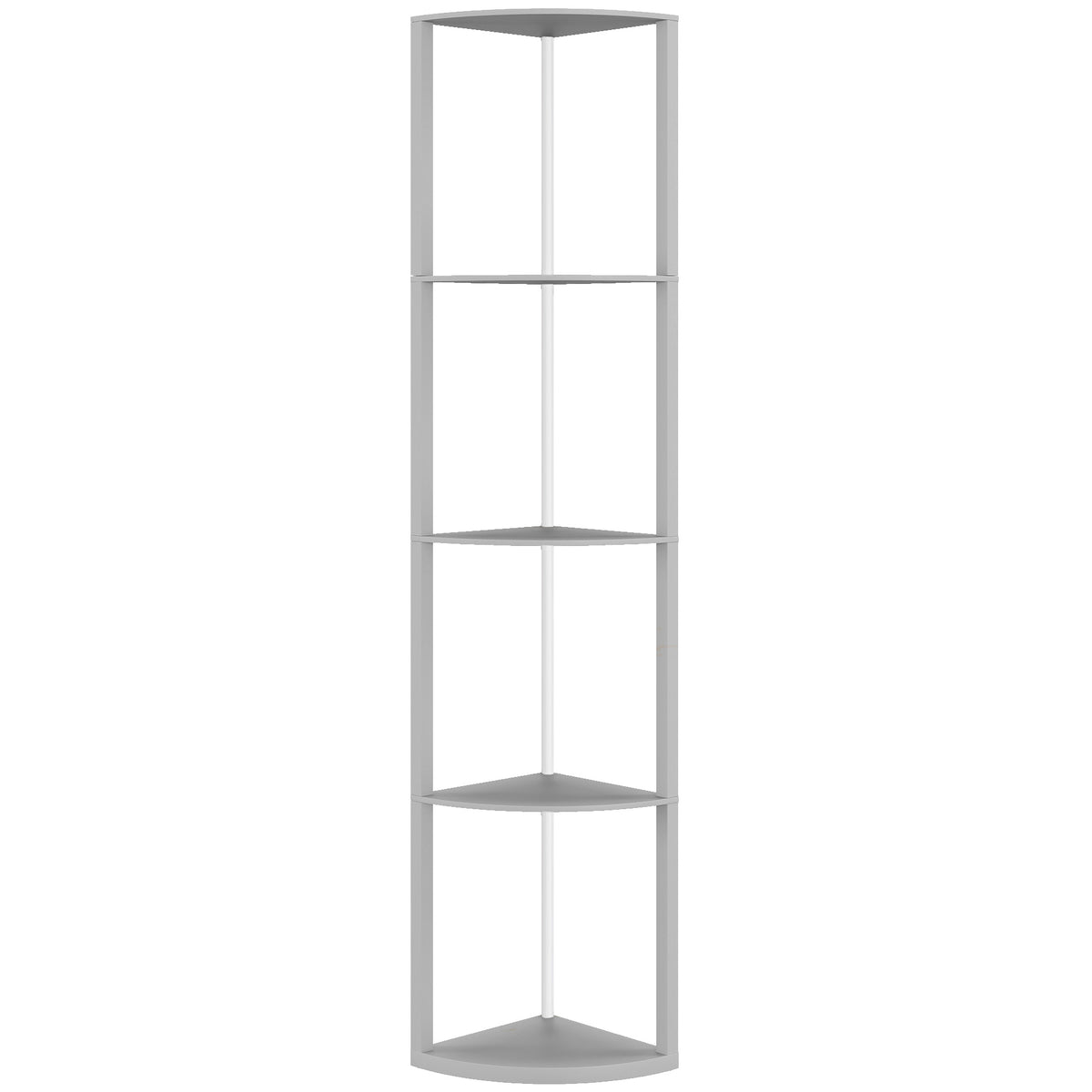 LED-vloerlamp, 5-traps dimbare vloerlamp met plank, RGB-kleurverandering, afstandsbediening