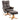 Relaxfauteuil met hocker, 360° draaibare tv-stoel met ligfunctie, leesstoel voor slaapkamer, woonkamer
