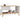Couchtisch OLYMPO 1P WEISS EICHE ARTISAN Wohnzimmertisch 90x49x48 cm