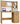 Schreibtisch CHESTER MIT AUFSATZ Eiche Artisan 1 Schublade Schrank Regal für Zimmer