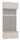 Garderobe Doppel-Kleiderpaneel HAGA II 2W KASCHMIR BEIGE