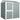 Metalen tuinhuis 3,5 m², hoge afsluitbare gereedschapsschuur met zadeldak, ventilatie en handschoenen, 209 x 177