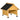 Houten garage voor robotmaaier, garage voor maairobot, carport voor robotgrasmaaier, bescherming tegen zon &