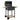 Houtskoolbarbecue, in hoogte verstelbare kolenpan, barbecuekar, legplanken, thermometer, flesopener, staal, hout