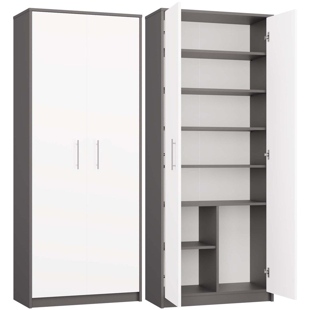 Regal Oliv 2D ANTHRAZIT WEISS