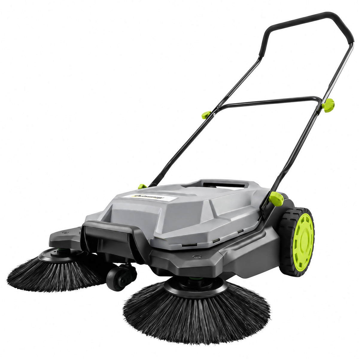 Handveegmachine met 68 cm veegbreedte, 2600 m²/u, 24 l vuilreservoir, in hoogte verstelbare en inklapbare