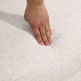 Tweezitsbank, comfortabel, 134x71x82 cm, beige (8)