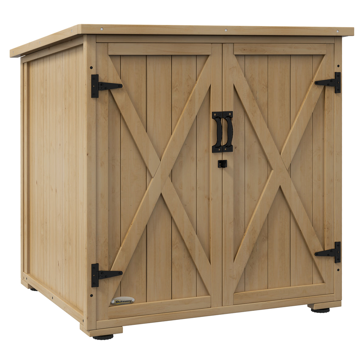 Buitenopbergbox tuinbox kussenbox, weerbestendig, asfalt dak, 77,5 cm x 88 cm x 90 cm, donkergrijs