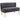 2-zitsbank, zachte bekleding, onderhoudsvriendelijke hoes, tot 220 kg, 117 x 56,5 x 77 cm, donkergrijs