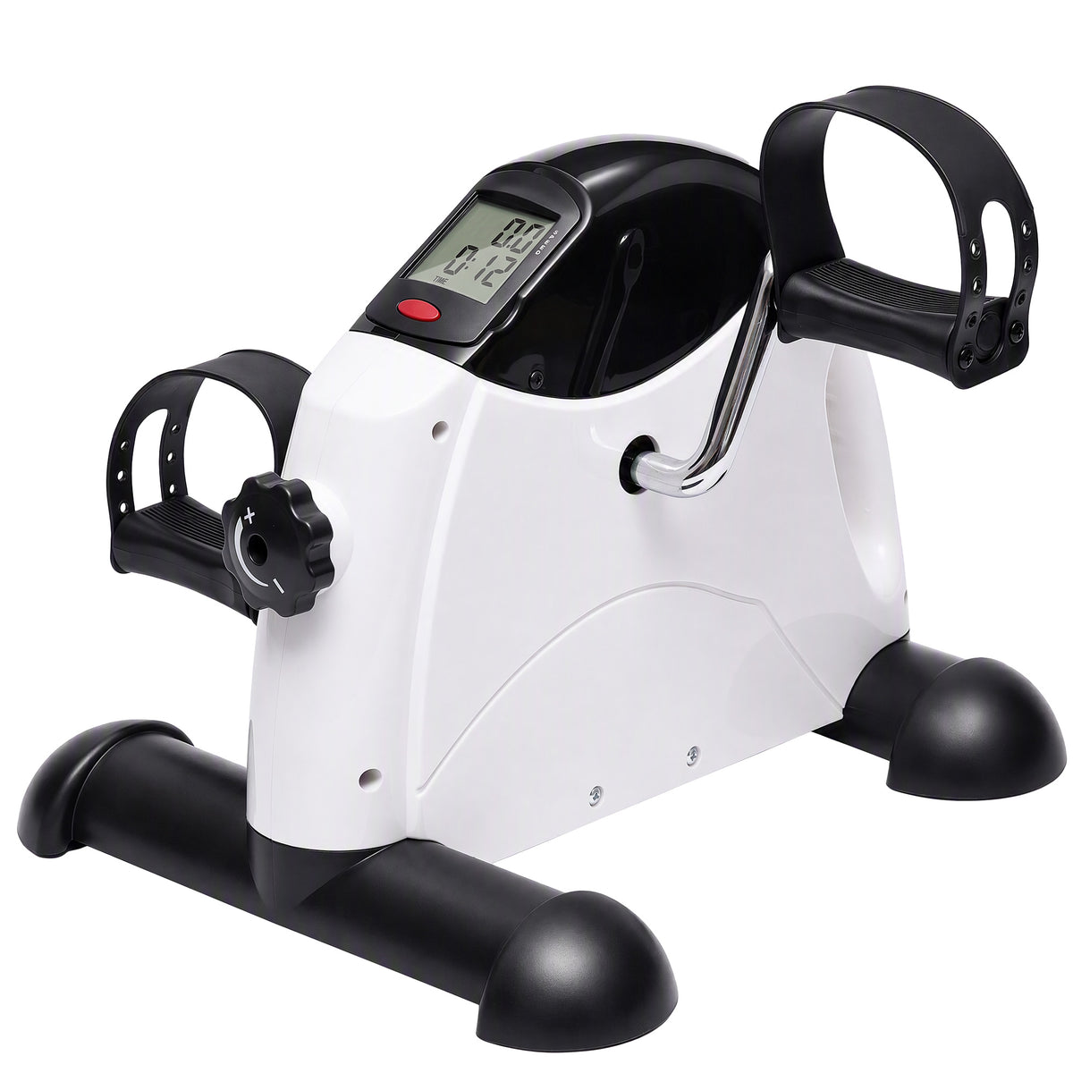 Mini hometrainer fitnessfiets pedaaltrainer met led-display 5 modellen arm- en beentrainer fitnessapparaat
