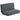 3-in-1 opvouwbare relaxfauteuil, logeermatras, deelbaar, 138 cm breed, donkergrijs