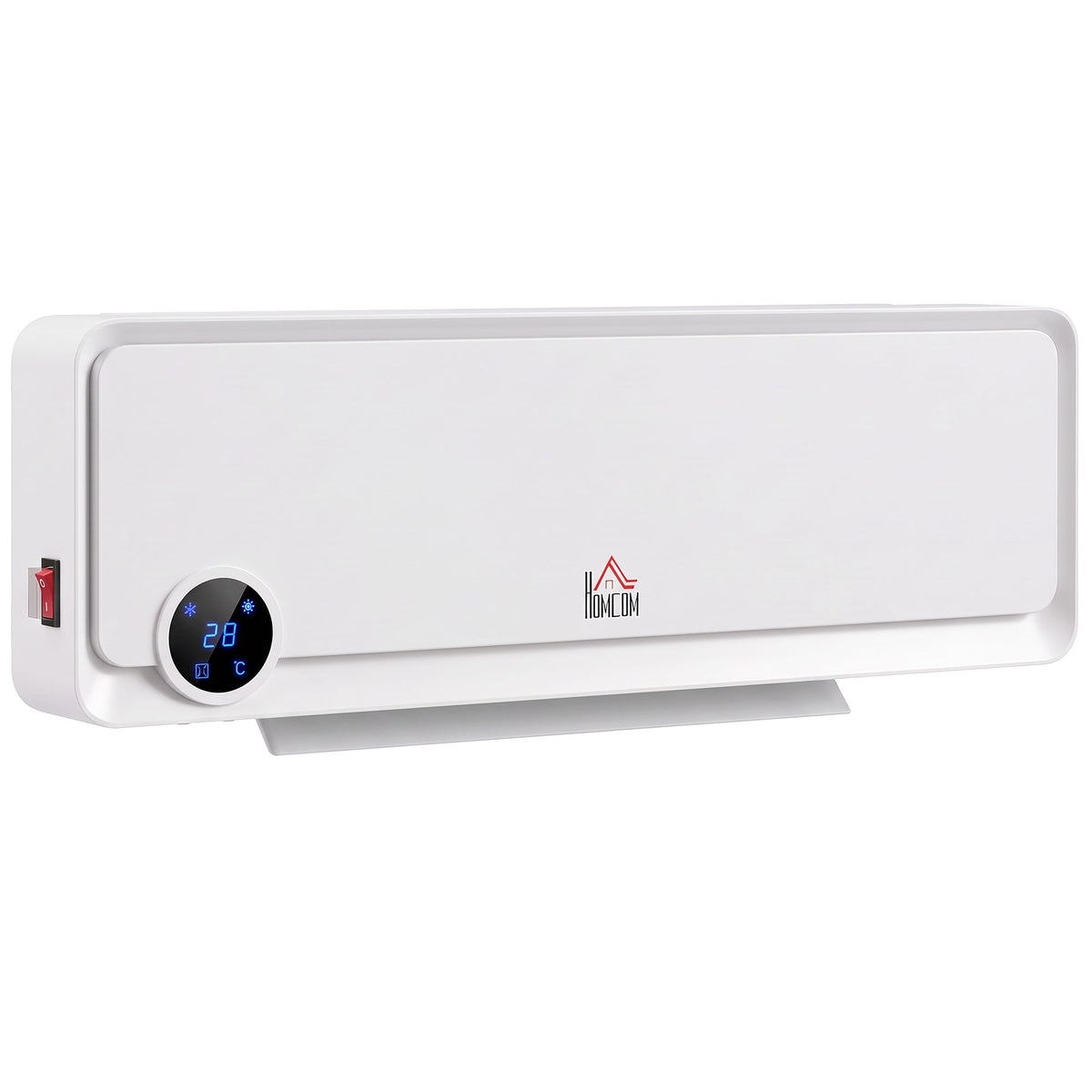 Wandverwarming 2000W met afstandsbediening, 3 bedrijfsmodi, led-display en 12-uurs timer