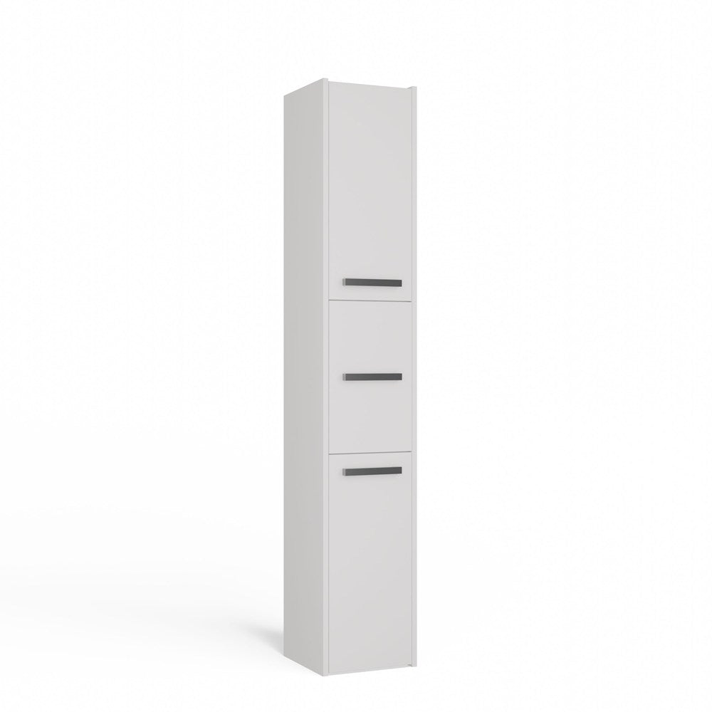 Badezimmer-Hochschrank Sara S33 WEISS