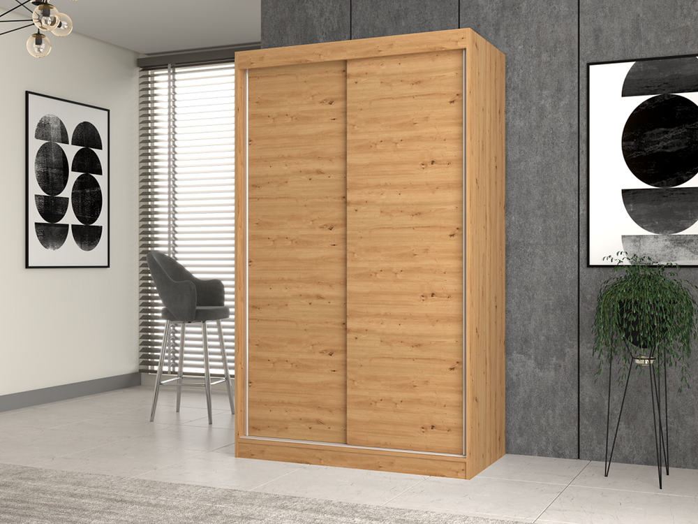 Kleiderschrank Iga 120B EICHE ARTISAN – Produktabbildung 2