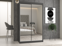 Kleiderschrank Iga 120A ANTHRAZIT ARTISAN – Produktabbildung 3