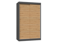 Kleiderschrank Iga 120C ANTHRAZIT ARTISAN