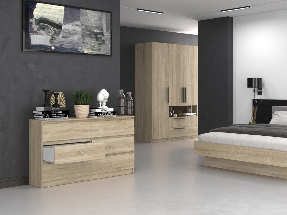 Kommode Malwa M6/140 SONOMA – Produktabbildung 8