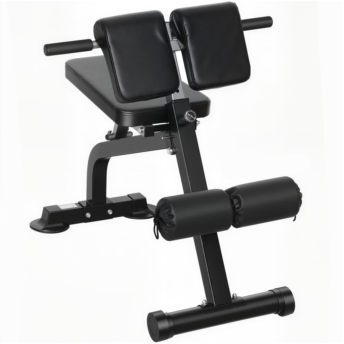 Trainingsbank, halterbank, fitnessbank, stalen frame, zwart