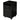 Rolcontainer ladekast container, 1 vak, 1 plank, 1 lade, 40 cm x 3 cm x 60 cm, zwart