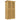 Tuinkast weerbestendig, 2 deuren met slot, grenenhout, 87L x 46,5B x 160H cm, lichtgeel
