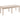 Vintage design bankje, knopenstiksel, gedraaide poten, shabby chic, crème + wit