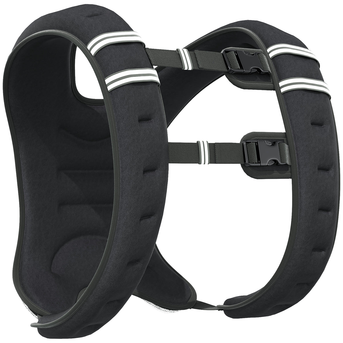 Gewichtsvest 5 KG / 8 KG / 10 KG verstelbaar trainingsvest met uitneembare gewichten, hardloopvest voor dames en