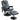 Massagestoel met voetenbank, draaibare relaxfauteuil met massagefunctie, elektrische tv-fauteuil met ligfunctie