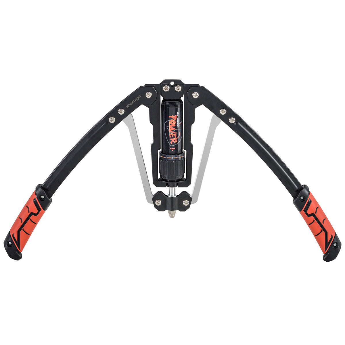 Power Twister 10-200kg Armtrainer Verstelbaar hydraulisch armtrainingsapparaat 43 x 16 x 5 cm Zwart+Rood