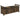 2-zits tuinbank hout, weerbestendige zitbank, tuinmeubelen met opbergruimte in armleuningen 128,5 x 52 x 53,5 cm