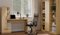 Set Schreibtisch + Regal COSMO EICHE ARTISAN – Produktabbildung 3