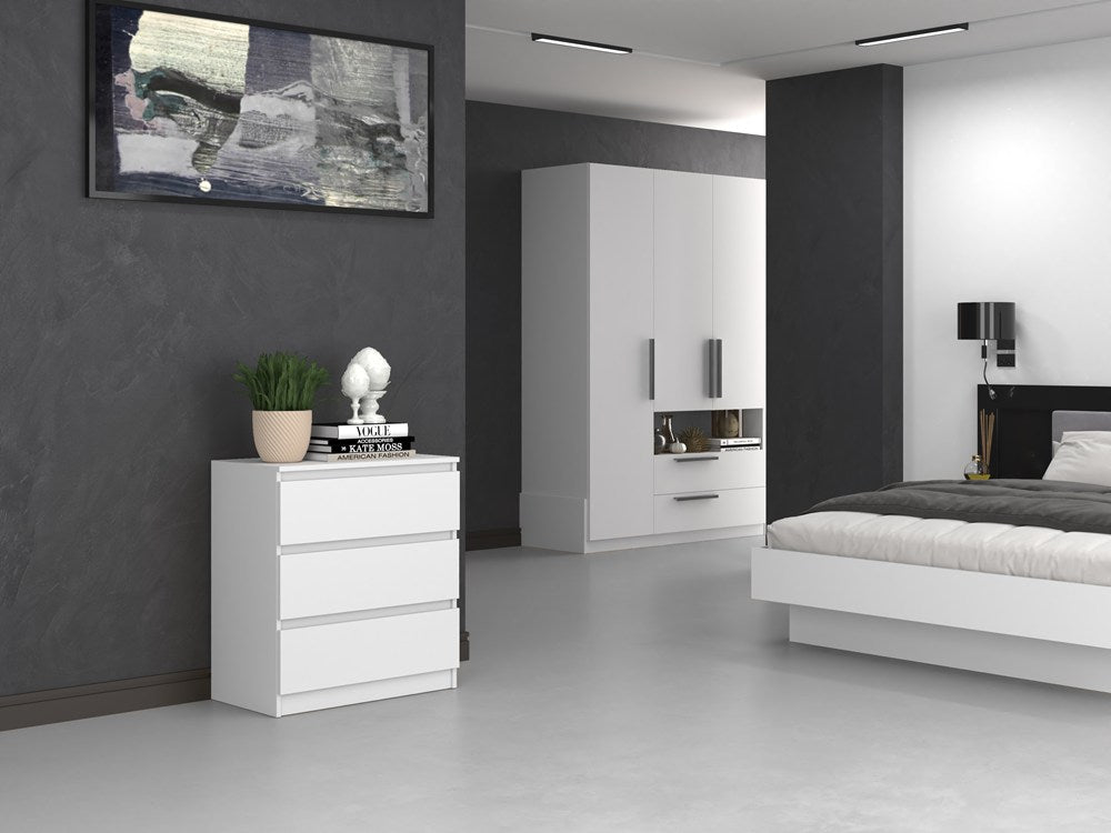 Kommode Malwa M3 WEISS – Produktabbildung 6