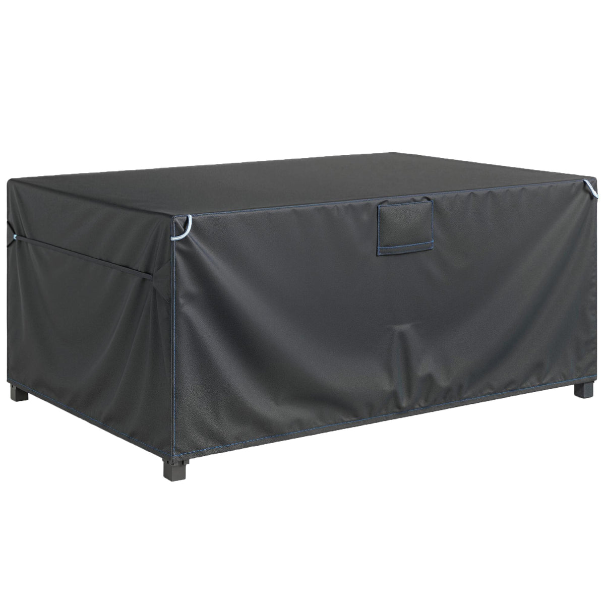 Beschermhoes voor tuinmeubelen winterbestendig waterdicht winddicht anti-UV afdekzeil 420D Oxford-stof