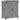 Tuinkast, buitenkast met werkblad, gereedschapskast, massief hout, staal, 79B x 43D x 92H cm, grijs