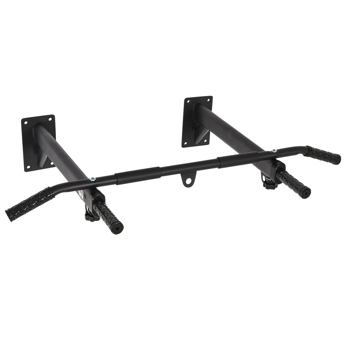 Optrekstang voor wand- of plafondmontage, belastbaar tot 150 kg, multifunctionele pull-up bar met antislipgrepen