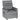 Relaxfauteuil, televisiefauteuil met ligfunctie, lendenverwarming, 2 afstandsbedieningen, USB-aansluiting