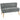 2-zits gestoffeerde bank, hout, fluweelachtig polyester, schuimstof, 117 x 56,5 x 77 cm, grijs