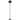 Staanlamp, ronde kap, voetschakelaar, lang snoer, elegante look, staal, groen