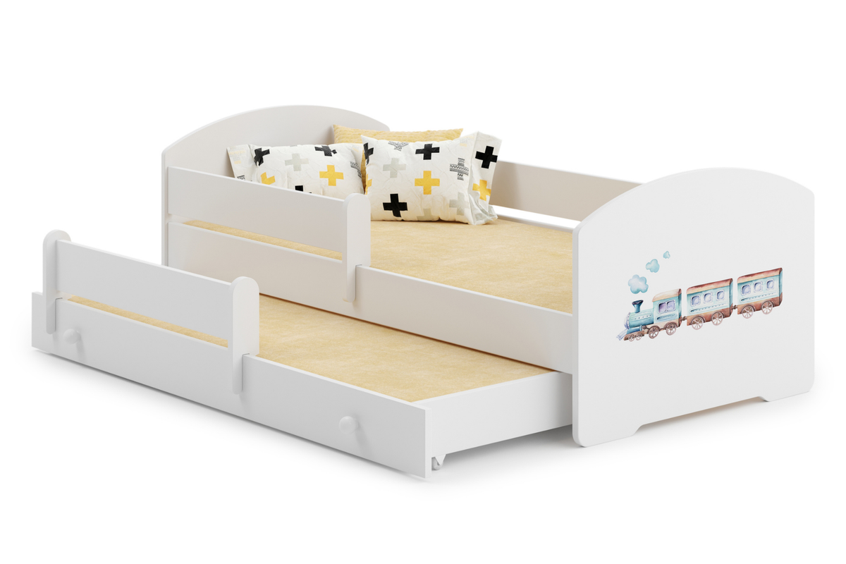 Double bed Luk 160x80 - Train