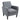 Fauteuil, relaxfauteuil, gestoffeerde fauteuil met houten poten, linnenlook stof, 66 x 72 x 74 cm, lichtgrijs