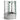 Verhoogd bed, kas, 3-delige set, met klimrek, kunststof afdekking, 53 x 53 x 90 cm