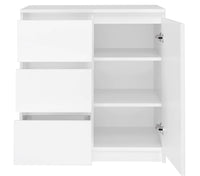 Kommode COSTA 1D3S/2D3S WEISS – Produktabbildung 10