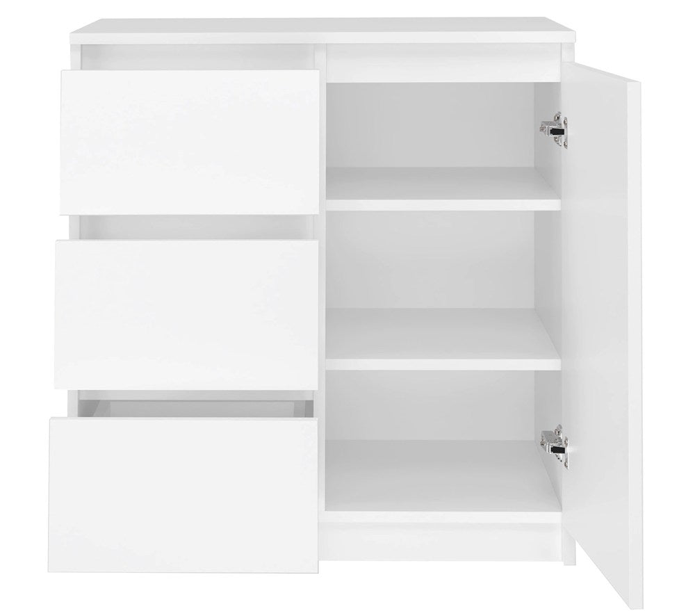 Kommode COSTA 1D3S/2D3S WEISS – Produktabbildung 10
