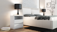 Nachttisch Malwa M1 WEISS – Produktabbildung 5