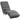 Massagestoel relaxfauteuil ligstoel 8 vibratiepunten, 5 modi, 8 vibratiepunten, 56 x 168 x 84 cm, grijs
