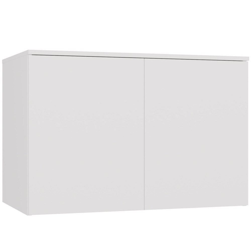 Aufsatz für Schrank SD-90 WEISS Ablage 90 cm für Garderobe Zimmer