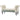 Gestoffeerde bank, zitbank, vintage design, tot 150 kg, 117x40x58 cm, beige