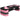 Aerobic-step, in hoogte verstelbaar, 80 x 31 x 10/15/20 cm, tot 150 kg, zwart/roze/grijs