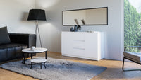 Kommode COSTA 1D3S/2D3S WEISS – Produktabbildung 4