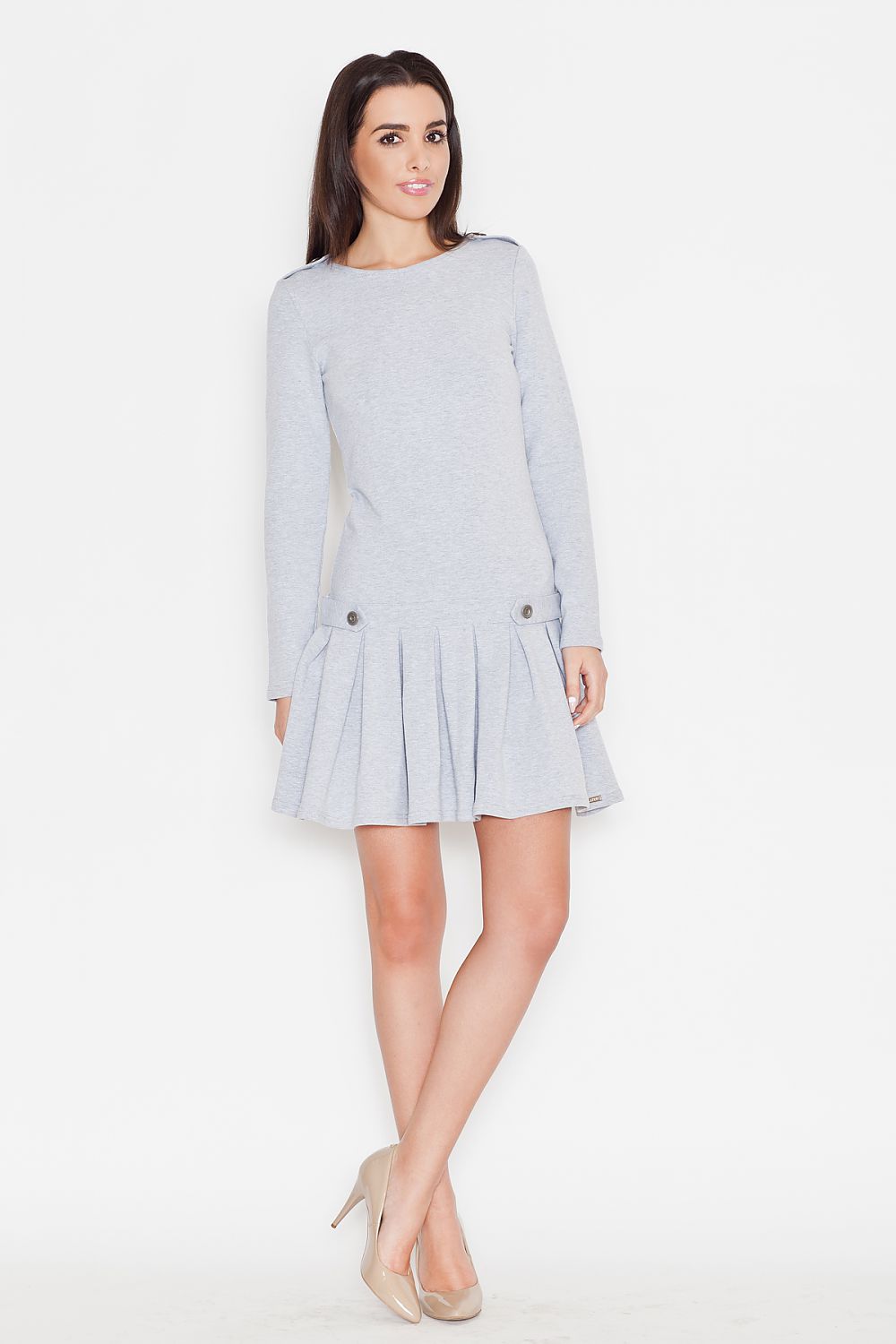 Alledaagse jurk model 44709 Katrus